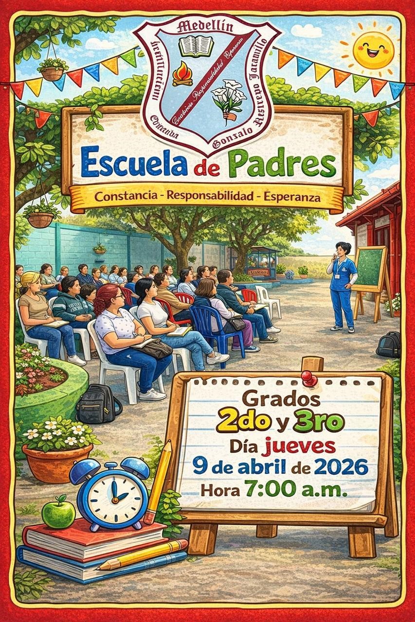 Escuela padres 2o y 3o Primaria Principal jueves 09 abril